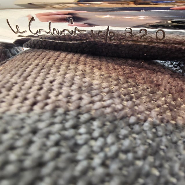 Mid-Century Modern LC2 Chair by Le Corbusier for Cassina, 1970s For Sale - Image 3 of 9