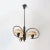 Brown Ceiling Lamp from Fog & Mørup, 1930s For Sale - Image 8 of 8