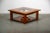 Wood Walnut Burl and Glass Coffee Table, 1989 For Sale - Image 7 of 12