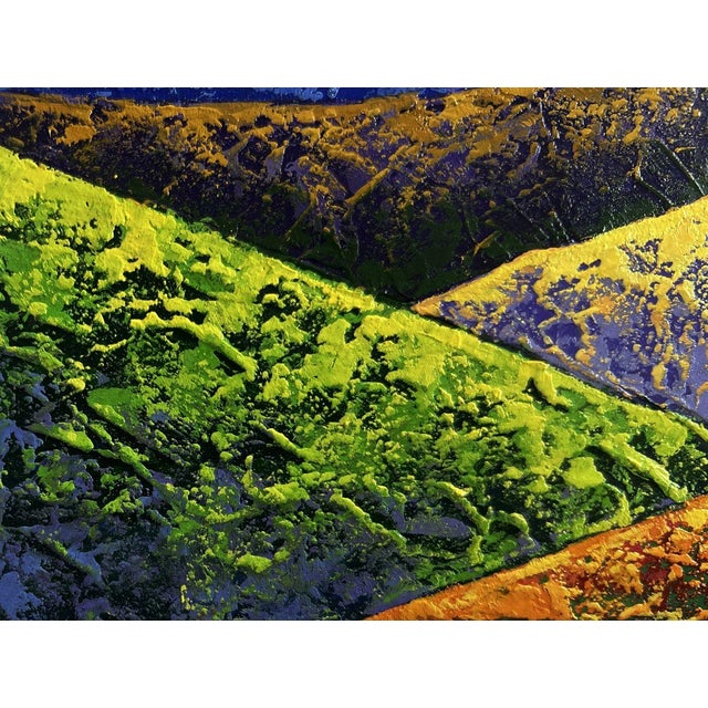 2020s Oil Painting Hiking in the Mountains in the Evening v. Zadorozhnya For Sale - Image 5 of 8