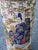 Mid 19th Century Meiji Satsuma Cylindrical Umbrella Stand Vase With Enamel Samurai Decoration For Sale - Image 12 of 16