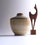 A fantastic vintage ceramic vase, handmade and design by Arthur Andersson, for Wallåkra Keramik, Sweden. The vase has a...
