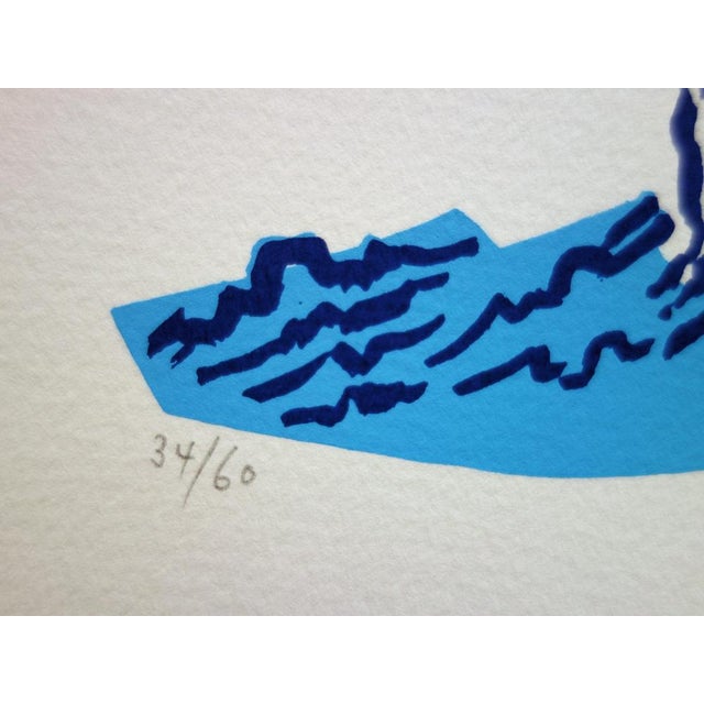 Jean Coulot, Regard bienveillant, Screen Print For Sale - Image 5 of 6