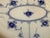 White 1960s Royal Copenhagen Blue Fluted Full Lace Platter 1148 For Sale - Image 8 of 8