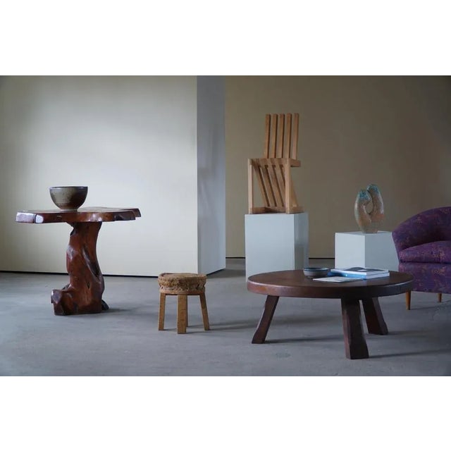 Zig Zag Chair in Pine, 1970s For Sale - Image 6 of 8