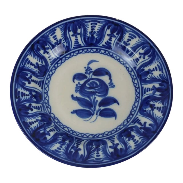 Vintage Lario Majoilca Plate For Sale