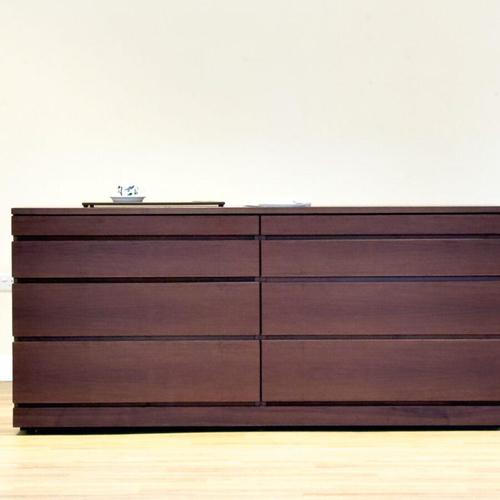 An elegant and beautifully crafted mid-century danish walnut chest of drawers , model sm88n nød , designed and...