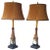 Vintage Sheaf of Wheat Lamps With Shades - a Pair For Sale - Image 11 of 11