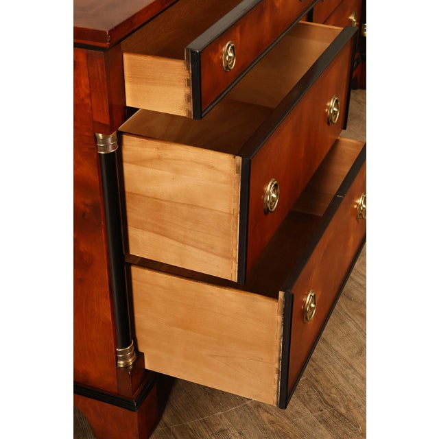 Century Furniture Biedermeier Style Triple Chest For Sale - Image 9 of 18
