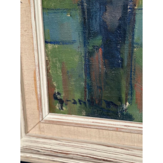 Svan Grandin, Still Life with Fruit Bowl, 1950s, Oil Painting on Canvas, Framed For Sale - Image 6 of 11