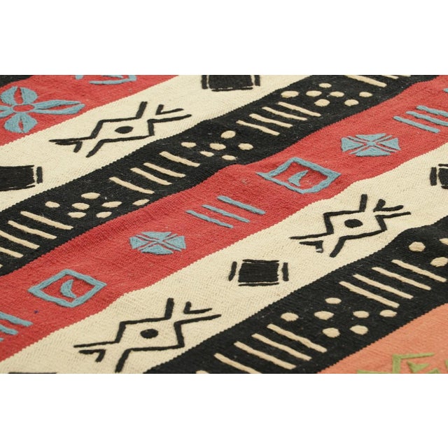 Made with handwoven wool, this 4x6 Kilim represents an exciting new line of Modern Classics and contemporary flatweaves by...