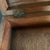 Chocolate 19th Century Antique Kashmiri Hand-Carved Monogrammed Walnut Box With Original Key For Sale - Image 8 of 18