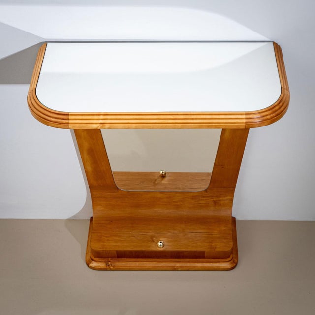 Art Deco Mid-20th Century Wall Console, Italy For Sale - Image 3 of 12
