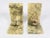 Pair of Bookends Vintage Italian Alabaster Marble For Sale - Image 9 of 12