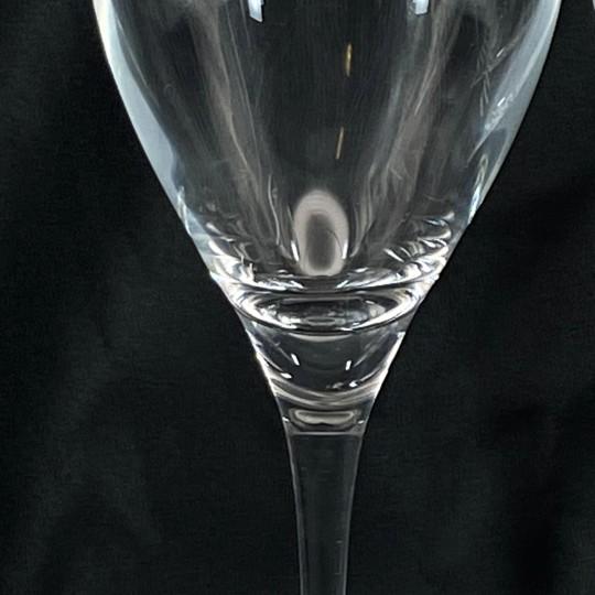 Late 20th Century Christofle "Albi Verre" Red Wine Glasses - Set of 2 For Sale - Image 9 of 17