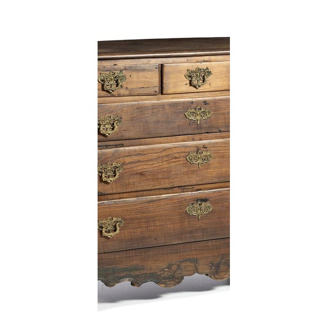 Wood King Jose Style Chest of Drawers, 1700s For Sale - Image 7 of 8
