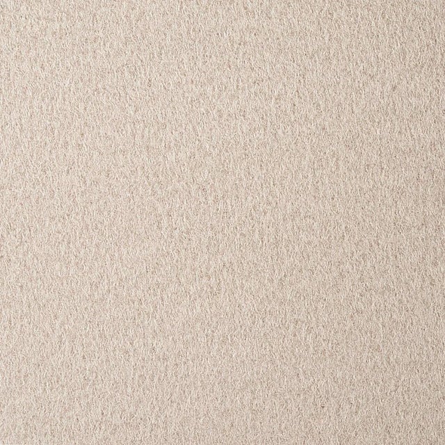 Sample - Schumacher Karla Fleeced Wool Fabric in Taupe For Sale