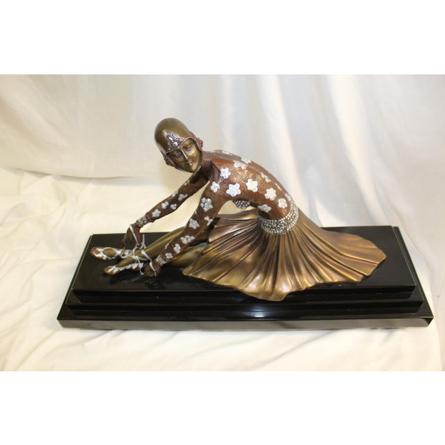 1990s Modern/deco Sculpture Ballerina For Sale - Image 4 of 18
