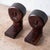 Pair of Carved Wood Haitian Modernist Bookends, C. 1960 For Sale - Image 11 of 12