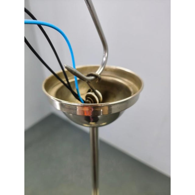 Bauhaus Czechoslovakian Globe Chandelier, 1930s For Sale - Image 10 of 13
