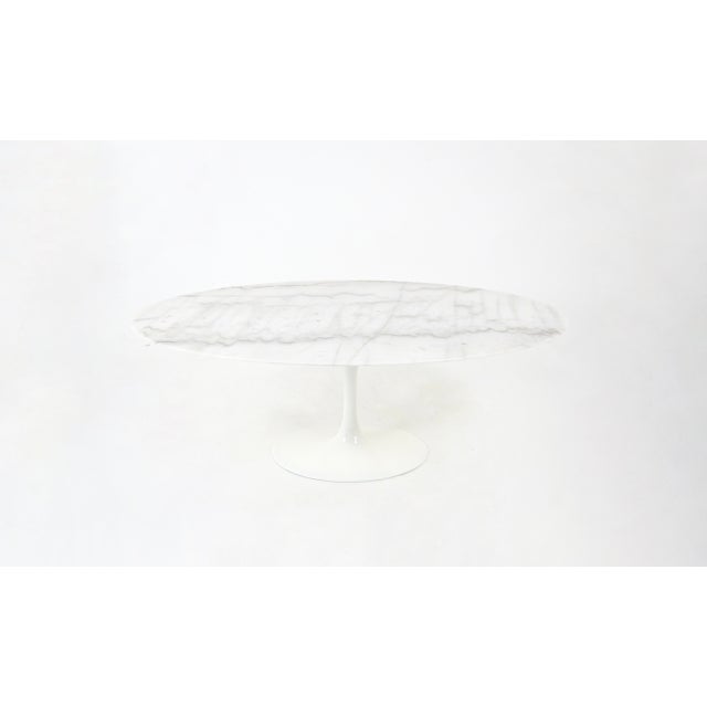 Oval Dining Table by Eero Saarinen for Knoll International, 2010s For Sale - Image 9 of 9