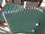 Wood Art Deco Chairs in Wood and Green Faux Leather, 1940s, Set of 6 For Sale - Image 7 of 18
