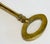 Brass Oversized Vintage Brass Key Paper Weight For Sale - Image 8 of 9