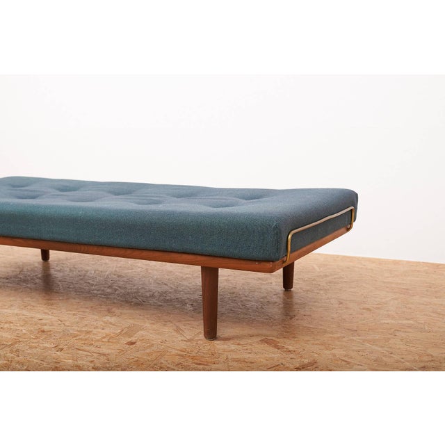 Vintage Daybed with Teak Frame by Hans J. Wegner for Getama, 1956 For Sale - Image 3 of 10