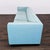 Modern Cb2 Club 101” Modern 3-Seat Light Blue Sofa For Sale - Image 3 of 7
