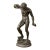 19th Century Grand Tour Neo Classical Bronze of Dancing Faun with Cymbals For Sale