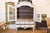 1760s Period Rococo Swedish Cabinet with Glass Doors, Bonnet Top and Cabrioles For Sale - Image 4 of 11
