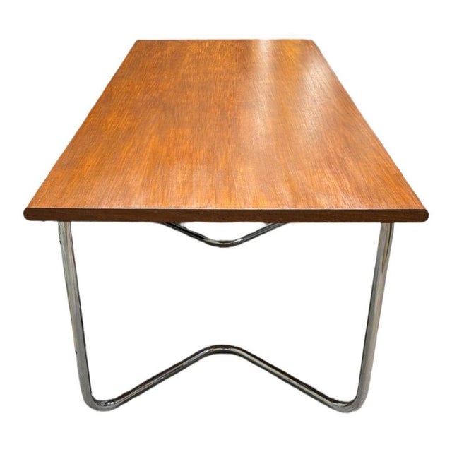 Teak and Chrome Dining Table by Terence Conran for Habitat, 1980s For Sale - Image 6 of 7