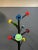 1980s Postmodern l'Albero Dei Cappelli Coat Rack by Ugo Nespolo for Origlia Pragma For Sale - Image 4 of 7