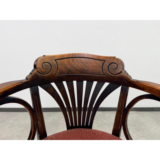 Office Chair from Gebrüder Thonet, 1890s For Sale - Image 11 of 15