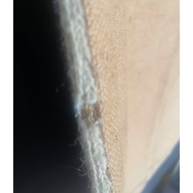 Mid-Century Modern Vintage Mid Century Modern South American Wool Tapestry Chupacabra Demon Animal Wall Art Textile Hanging 2x3' For Sale - Image 3 of 10