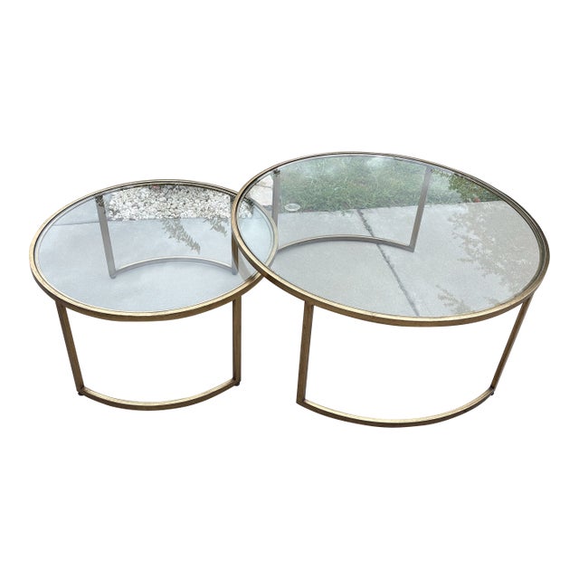 Uttermost Rhea - 42 Inch Coffee Table (Set of 2) For Sale