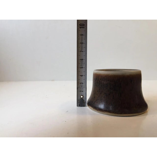 1950s Mid-Century Small Hares Fur Vase from Rörstrand, 1960s For Sale - Image 5 of 6