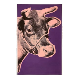 Andy Warhol Cow (Pink and Purple) 1976 Modern Art Pavilion Seattle Center For Sale