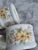 Mid-Century Modern Vintage Fine Bone China Yellow Floral Napkin Rings, Set of 6 For Sale - Image 3 of 6