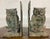 A beautiful set of Japanese midcentury owl bookends. Lovely patina and solid iron construction. Includes original felt on...