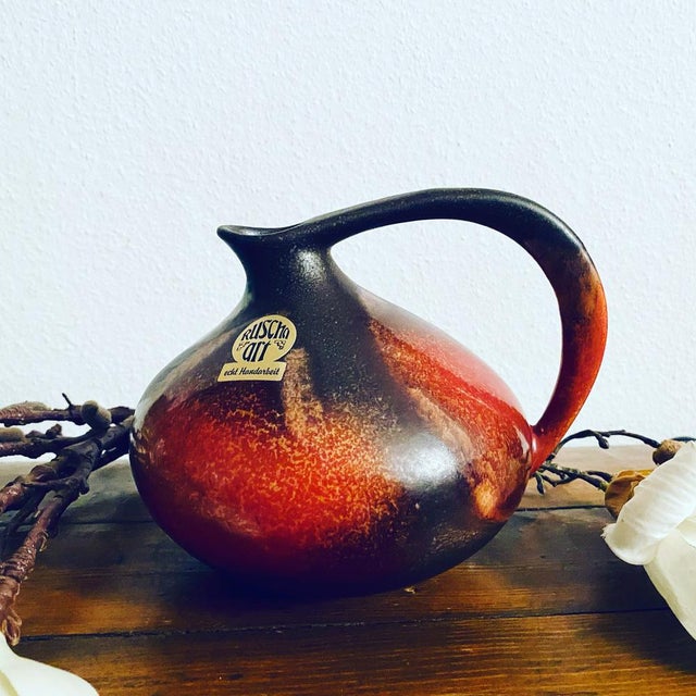 German Ceramic Vase by Kurt Tschörner for Ruscha, 1960s For Sale - Image 14 of 14