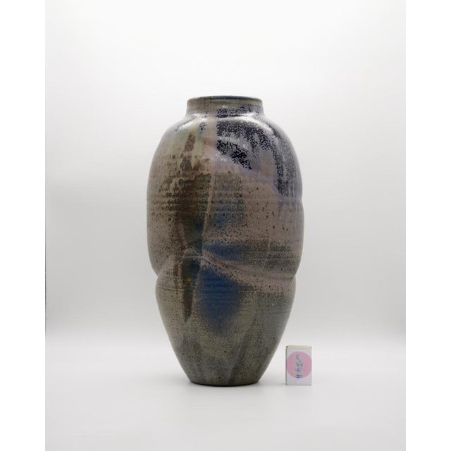 1990s Studio Ceramic Vase by Daniel Achermann, Early 1990s For Sale - Image 5 of 11