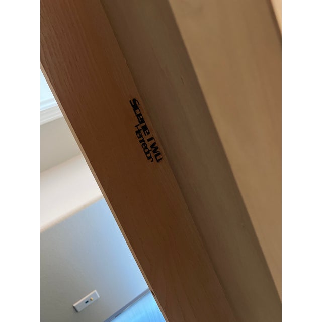 Champagne Vintage Henredon Scene Two Burlwood Console Table For Sale - Image 8 of 8