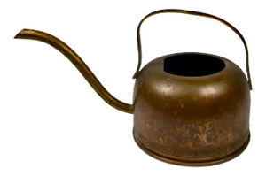 Antique Brass Copper Spout Water Can