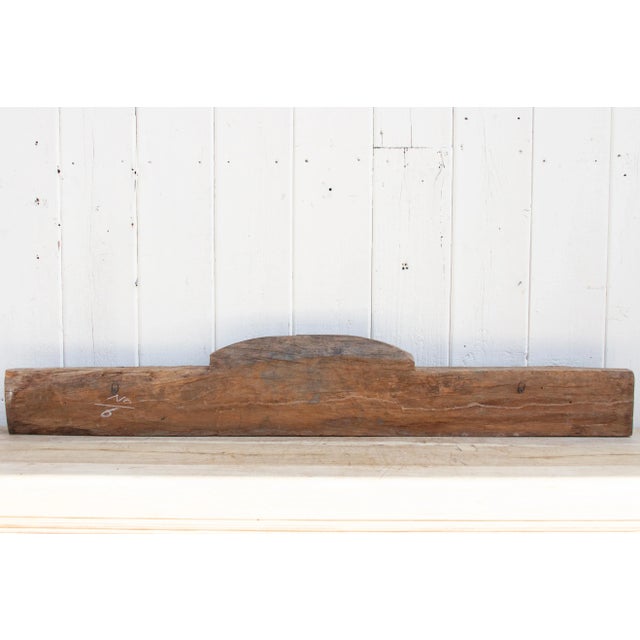 Wood Antique Krishna Teak Architectural Panel For Sale - Image 7 of 10