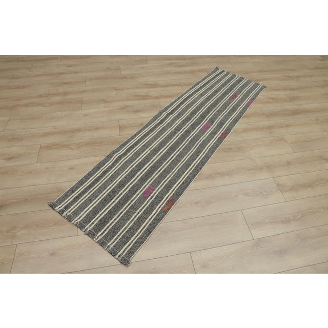 Size: 2 x 7 ft ( 62 x 213 cm) 24 x 83 inches Color: Organic Natural Dye ( Black,Beige ) Material: 100% Hand Spun Organic...