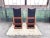 Stunning Triangle chairs, extremely unique, handmade Studio Craft chairs. These chairs are incredible from all angles....
