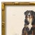 Various Artists Reproduction Art Print of Vintage "World of Dogs" Illustration (Bernese Mountain Dog), Framed For Sale - Image 4 of 4