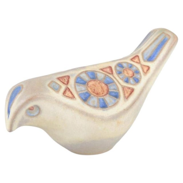 1960s Ceramic Bird Figurine by Marianne Starck for Michael Andersen & Son, 1960s For Sale - Image 5 of 5
