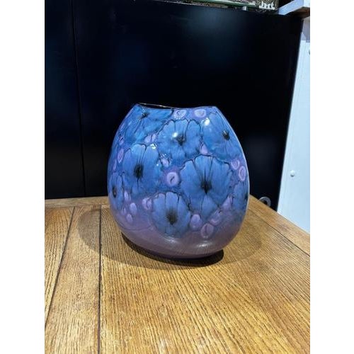 Poole Pottery Purse Vase For Sale - Image 6 of 8